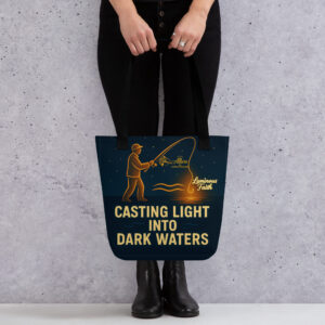 Casting Light Into Dark Waters™ Tote bag