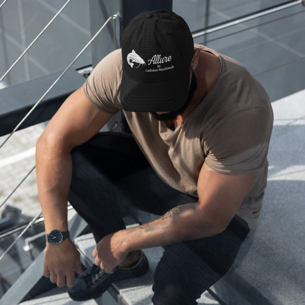Allure by Catfishin' Muslimah Distressed Hat