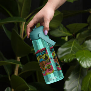 Reel It In DC™ Flip Straw Water Bottle