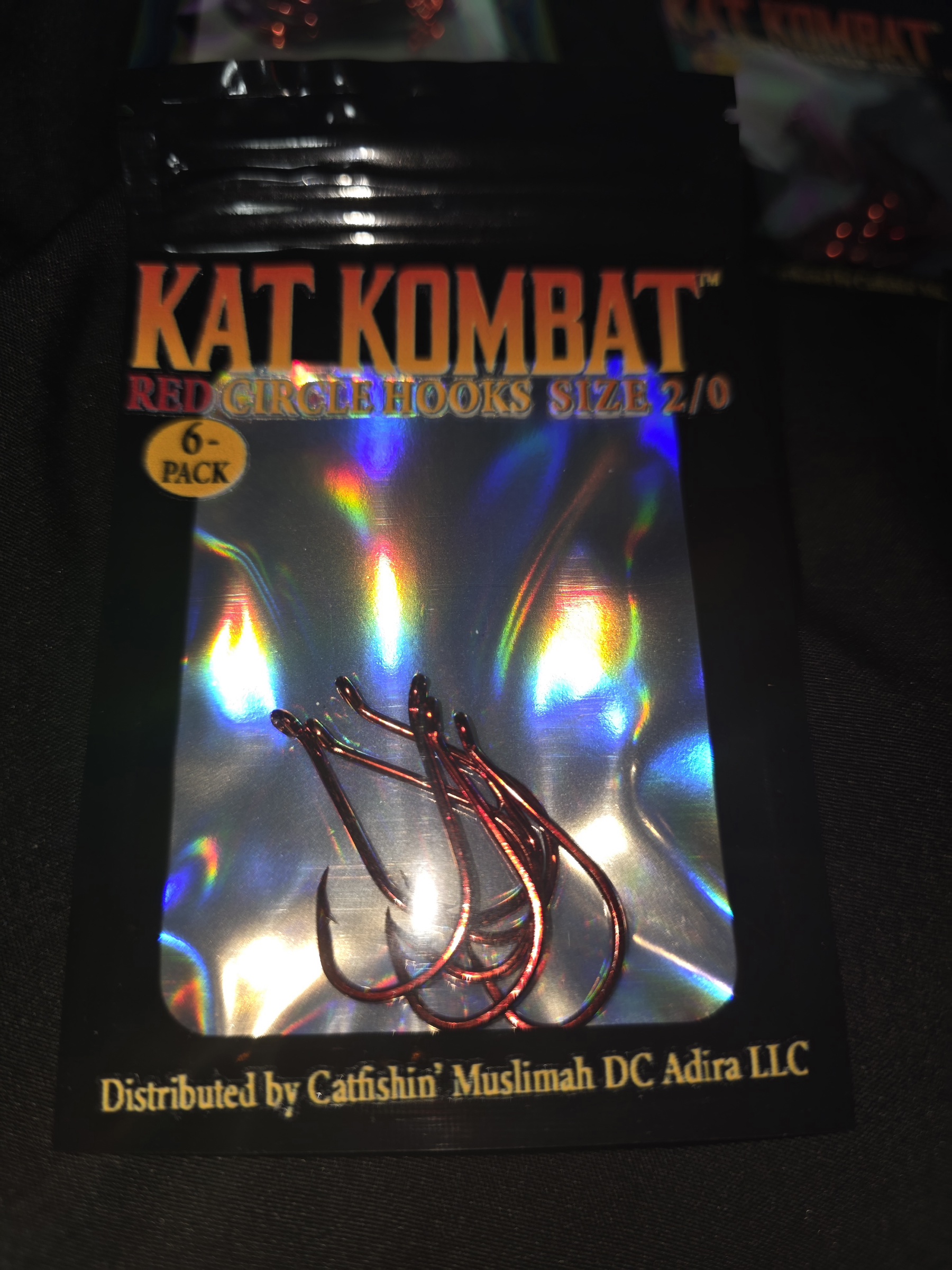 Kat Kombat™ Red Octopus Circle Hooks Sizes 2/0 - 5/0 - Image 7