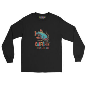 🎣 Catfishin’ Muslimah™ Men’s Long Sleeve Shirt