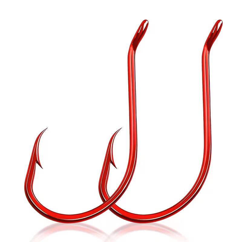 Kat Kombat™ Red Octopus Circle Hooks Sizes 2/0 - 5/0