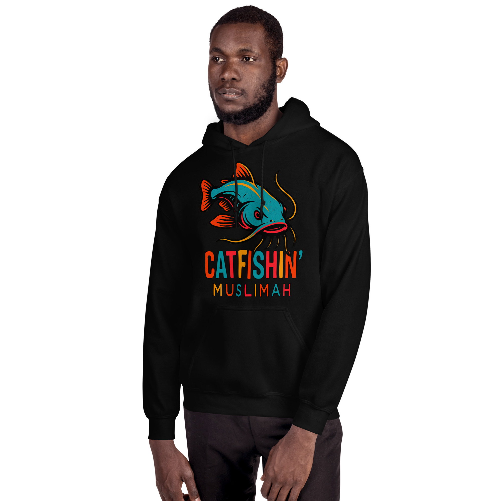 🎣 Catfishin' Muslimah™ Unisex Hoodie - Image 2