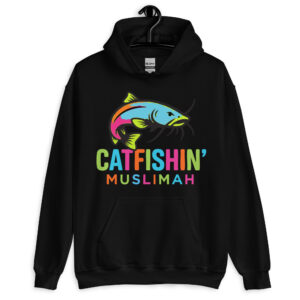 🐟Catfishin' Muslimah™ Heavy Colorful Logo Unisex Hoodie