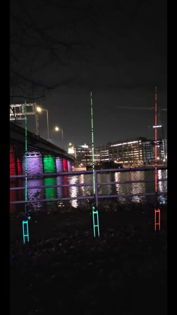 Takedown Rod Holders (They Glow)