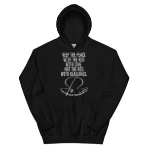 Keep The Peace Unisex Pullover Hoodie — Rods Over Violence™ Collection