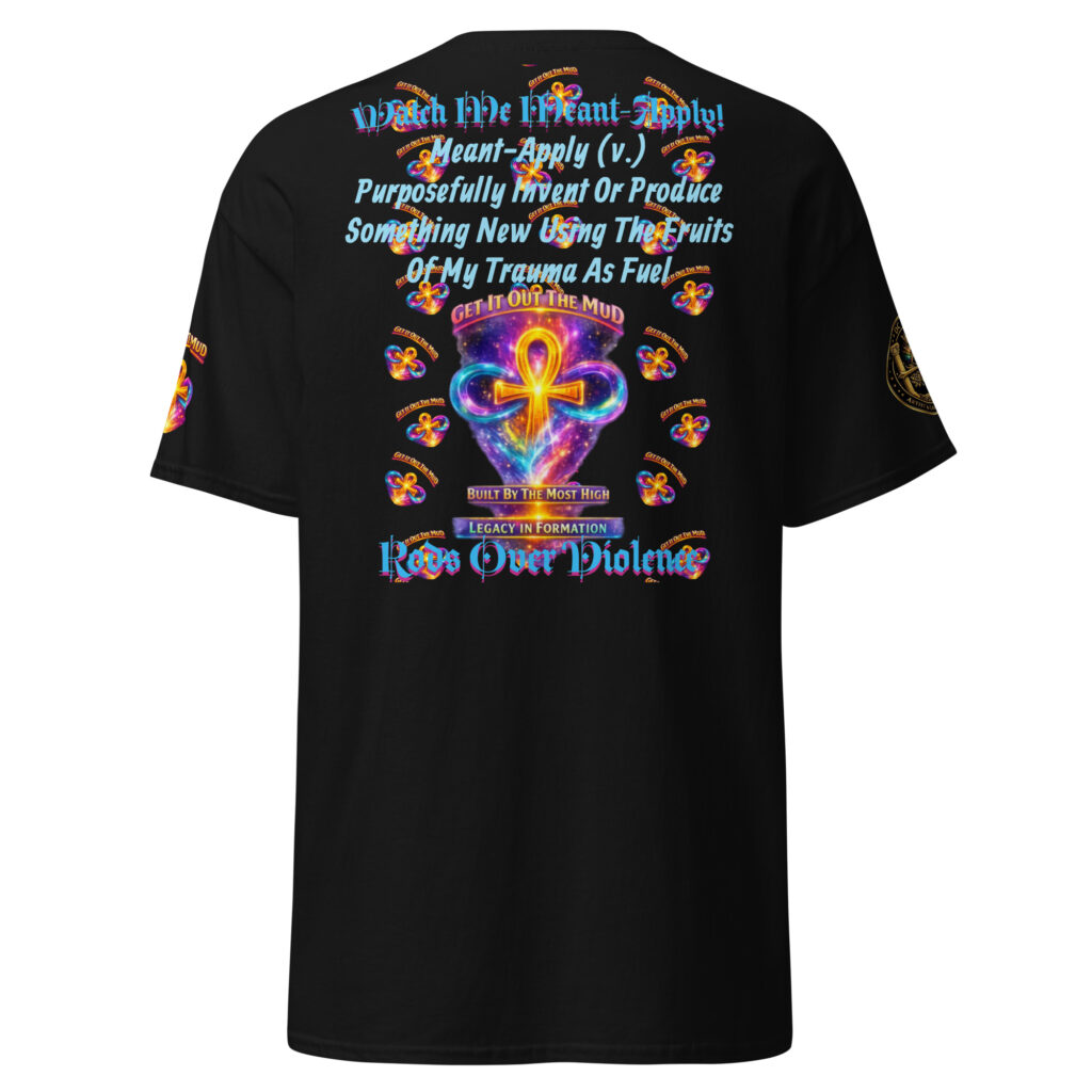 Unisex To Whom Much Is Given / Get It Out The Mud Tee — DC Adira Meant-Apply Edition