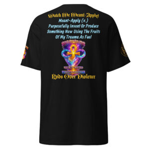 Unisex Cosmic Purple To Whom Much Is Given / Get It Out The Mud Tee — DC Adira Meant-Apply Edition